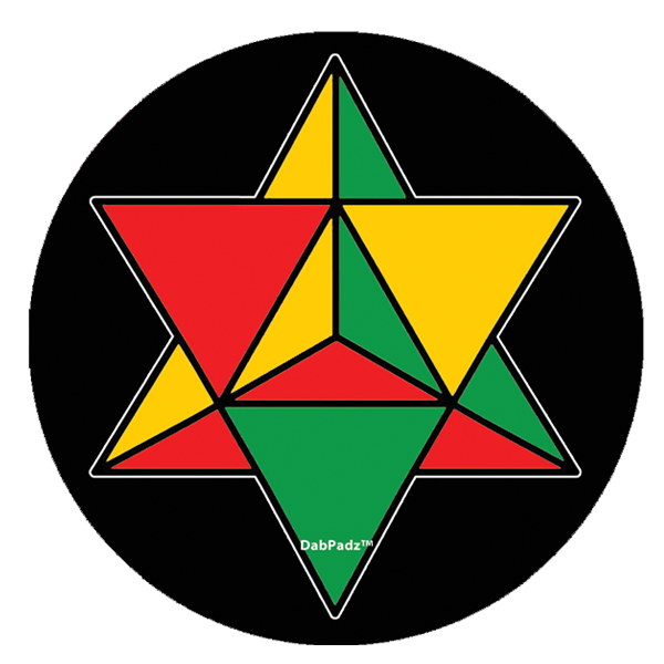Star Tetrahedron Dab Pad